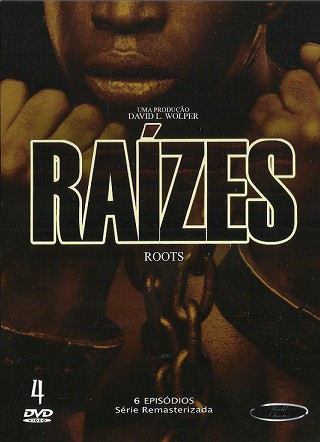 Capa do DVD da série Raízes (Roots)