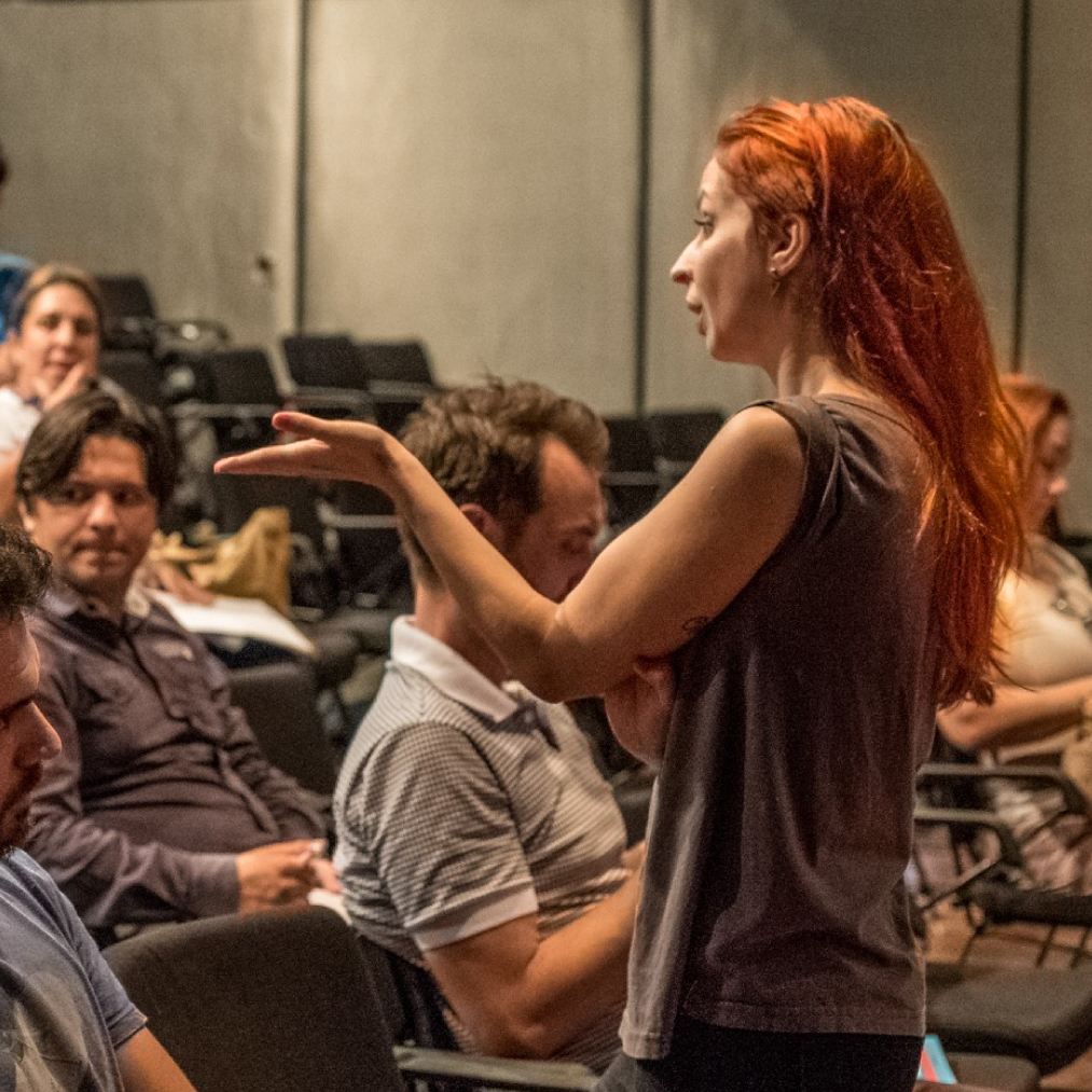 Palestra O Jogo da Colaboração com público